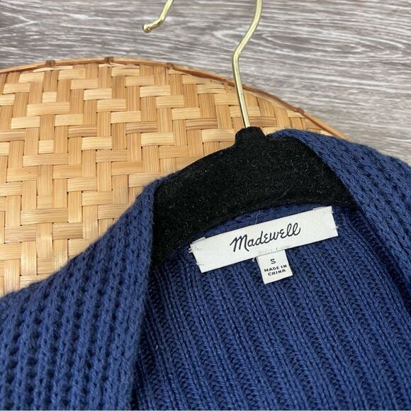 Madewell Navy knit Open front cardigan - Picture 5 of 5